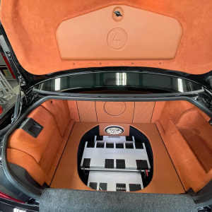 德国宝马E38改装舞仕刚柔汽车功放